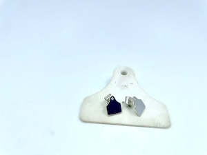 Direct selling - jewellery: Cow Ear Tag Stud Earrings