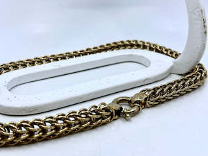 9ct Yellow Gold Byzantine Chain | Necklace| Preloved