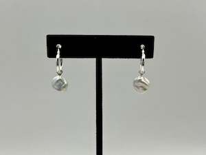 Direct selling - jewellery: Small Hoop Earrings | Keshi Pearl Drop