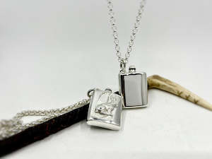 Flask for Keepsakes Pendant