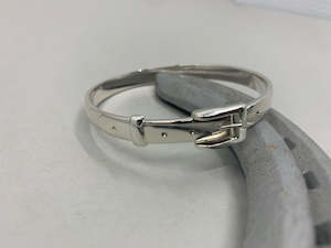 Round Buckle Bangle | Medium 7.5mm