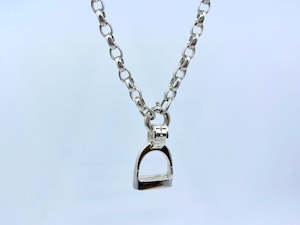 JUMBO Stirrup Pendant