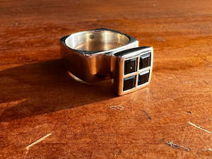 Square Sapphire Dress Ring | Preloved