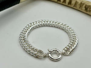 Double Curb Chain Bracelet | Large 10mm