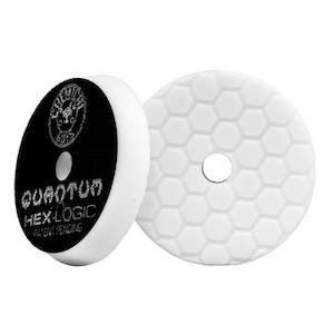 Polishing Pads for Paint - 6 inch: White Hex Logic Quantum - Light/Medium Polishing Pad 6.5"