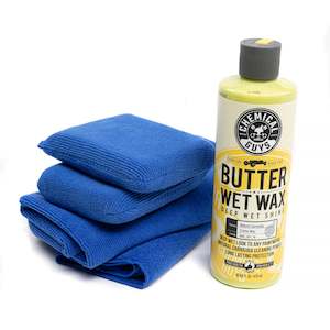 Microfiber Cloths: Easy Shine Kit - Quick & Easy Wax Shine