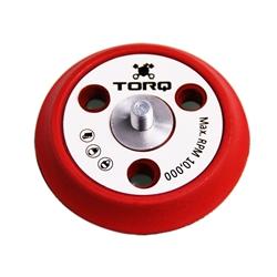 Backing Plates: TORQ R5 Dual-Action Red Backing Plate With Hyper Flex Technology (3 Inch)