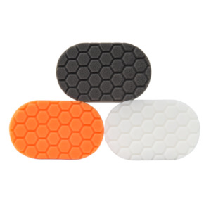 Polishing Pads: Hand Polishing and Applicator Pads 3X6X1In. (3 Pack)