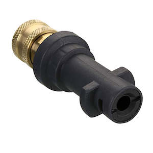 Adapters: Adapter to fit Karcher twist lock and adapt for universal quick release suitable fro foam cannons etc