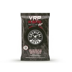 VRP Protectant Car Wipes for Vinyl, rubber and plastic (50 wipes)