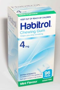 HABITROL GUM MINT 4MG 96 pieces – Chemist Discounter