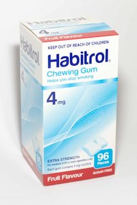 HABITROL GUM FRUIT 4MG 96 pieces – Chemist Discounter