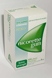 Nicorette – Gum 4mg Classic 105 Pack – Chemist Discounter