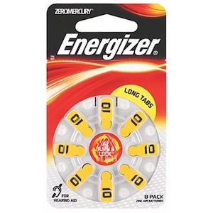 ENERGIZER HEARING AID BATTERIES AZ10 8 PACK – Chemist Discounter