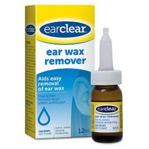 EARCLEAR WAX REMOVAL DROPS 12ML – Chemist Discounter