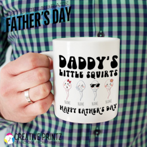 Gift: Daddy's little squirts