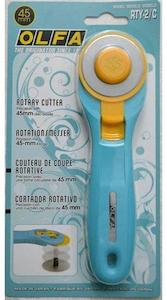 Olfa Deluxe Rotary Cutter 45mm Blue Handle