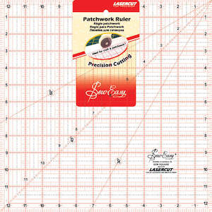 Sew Easy Ruler Square 12.5'' x 12.5''