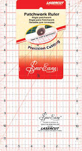 Sew Easy Ruler 6.5'' x 12''