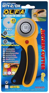 Olfa Rotary Cutter 45mm Deluxe with Retractable Blade