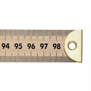 Wooden Rulers 1m