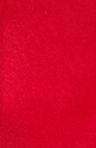 Books: Acrylic Felt Red 30cm x 23cm