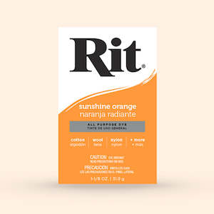 RIT Dye Powder Sunshine Orange