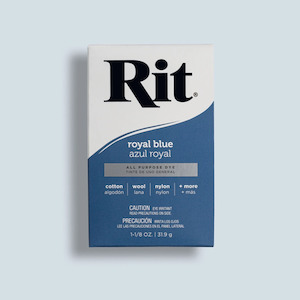 Books: RIT Dye Powder Royal Blue