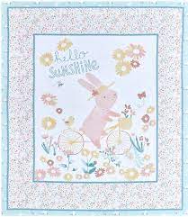 Books: Sunny Bunny Panel - Springs Creative