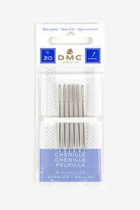 Books: DMC Chenille No.20 Needles