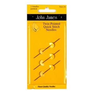 John Jamess Twin Pointed Needles