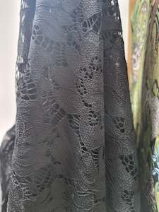 Fashion Lace 150cm Black