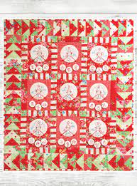 Snow Balls Advent Quilt Pattern