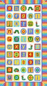 The Hungry Caterpillar ABC 123 Panel