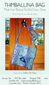 Thimballina Shoulder Bag Pattern