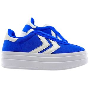 ALFIE & EVIE IGNITE BLUE WHITE SUEDE