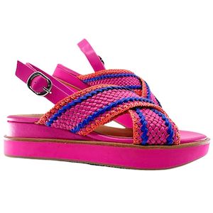 Shoe: BRESLEY DRUM FUCHSIA MULTI