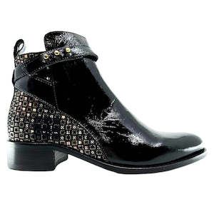 PINTO DI BLU 86000-01 BLACK PATENT