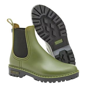 VERBENAS GAUDI RAIN BOOT KHAKI/BLACK