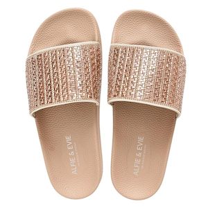 Shoe: ALFIE & EVIE BILLIE ROSE GOLD DIAMANTES