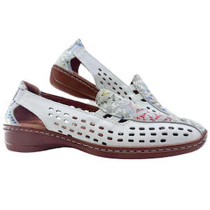 Shoe: CASSINI MOANA WHITE MULTI