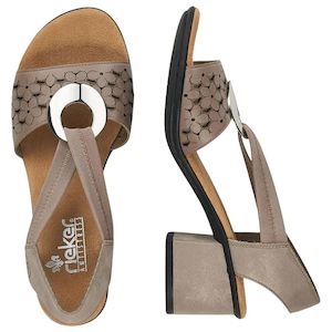 Shoe: RIEKER 64677-64 TAUPE