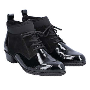 Shoe: RIEKER Y0740-00 BLACK