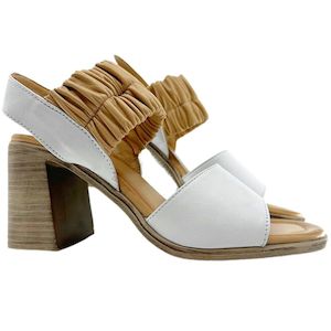 Shoe: NU BY NEO GODIVA WHITE TAN