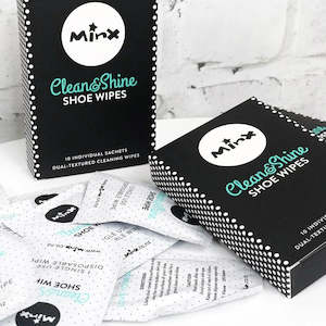 Shoe: MINX CLEAN & SHINE SHOE WIPES