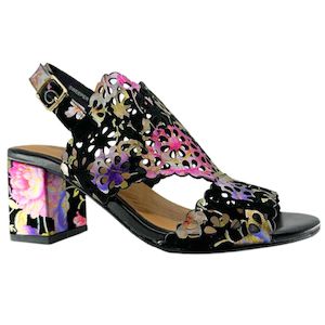 Shoe: BRESLEY SWEEPER BLACK GARDEN