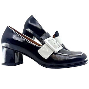 Shoe: BRESLEY ALLYOOP BLACK CRUSH WHITE