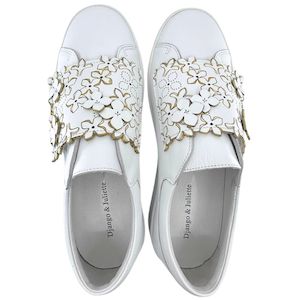 Shoe: DJANGO & JULIETTE LUFUSAL WHITE GOLD