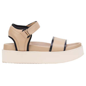 ROLLIE ACE SANDAL LATTE BLACK