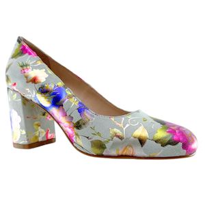 Shoe: TAMARA LONDON BUZZ WHITE GARDEN